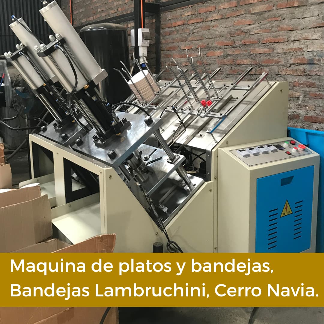 Máquina de platos y bandejas, lambruchini