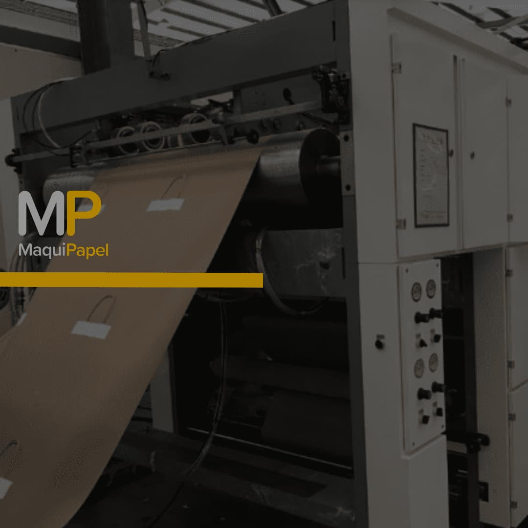 Máquina selladora de bolsas y sacos de papel, impresora de bolsas y papel, maquina de toallas de papel, máquina de servilletas de papel, máquina de etiquetas, guillotina de papel.